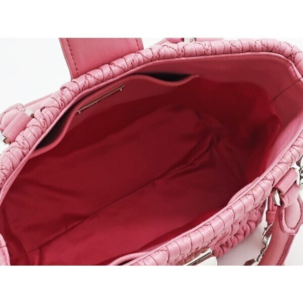 Miu Miu Nappa Crystal Shoulder Bag Pink - Picture 4 of 6
